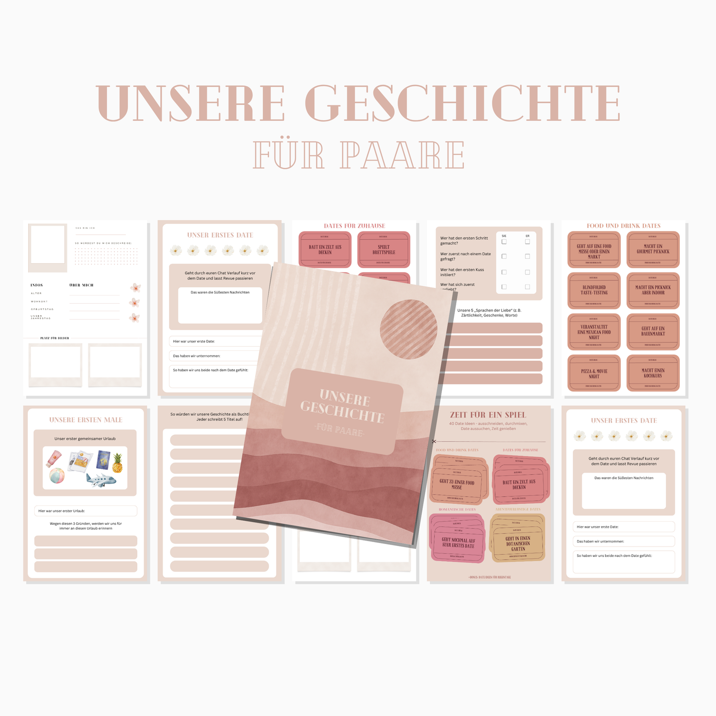 Unsere Geschichte - Ein Buch für Paare