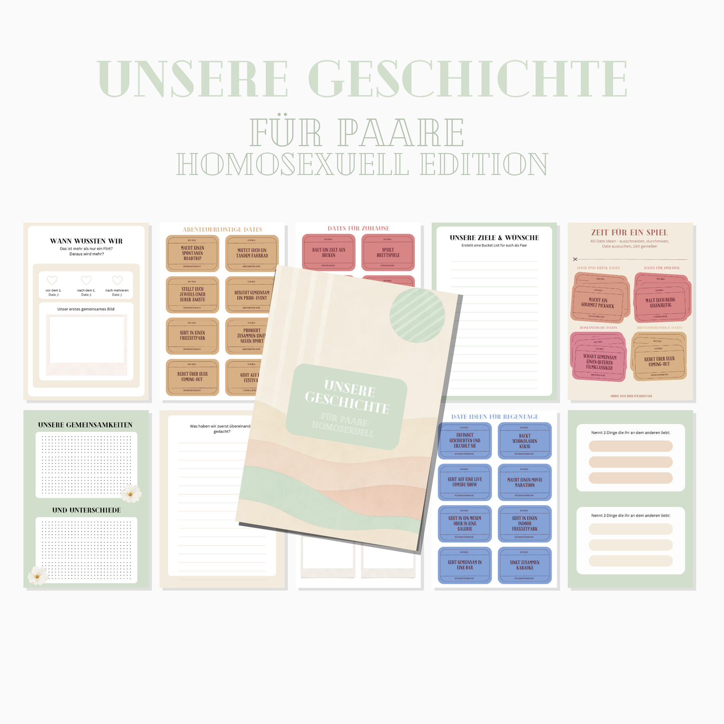 Unsere Geschichte - Ein Buch für Paare