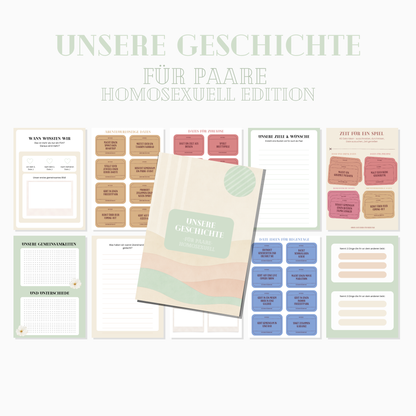 Unsere Geschichte - Ein Buch für Paare
