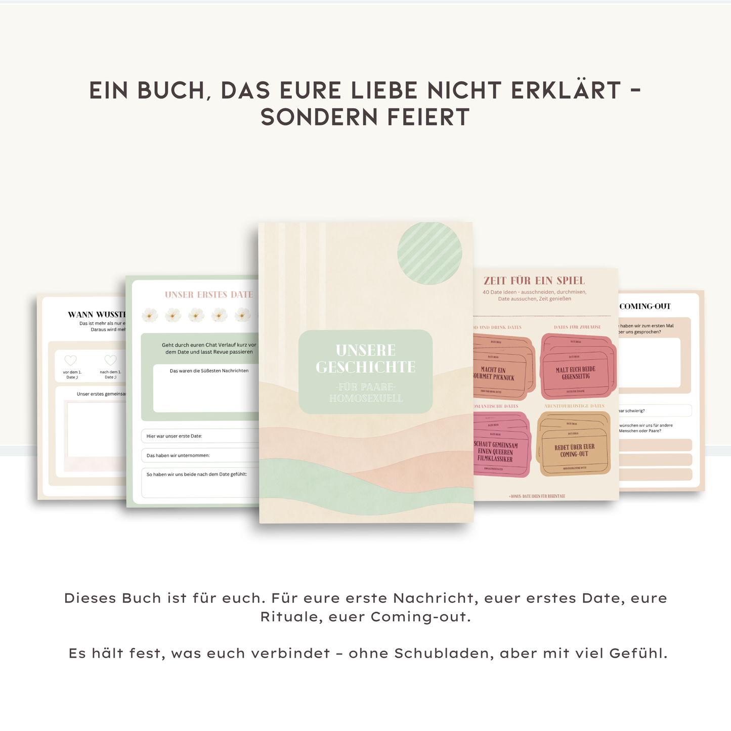 Unsere Geschichte - Ein Buch für Paare