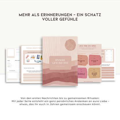 Unsere Geschichte - Ein Buch für Paare