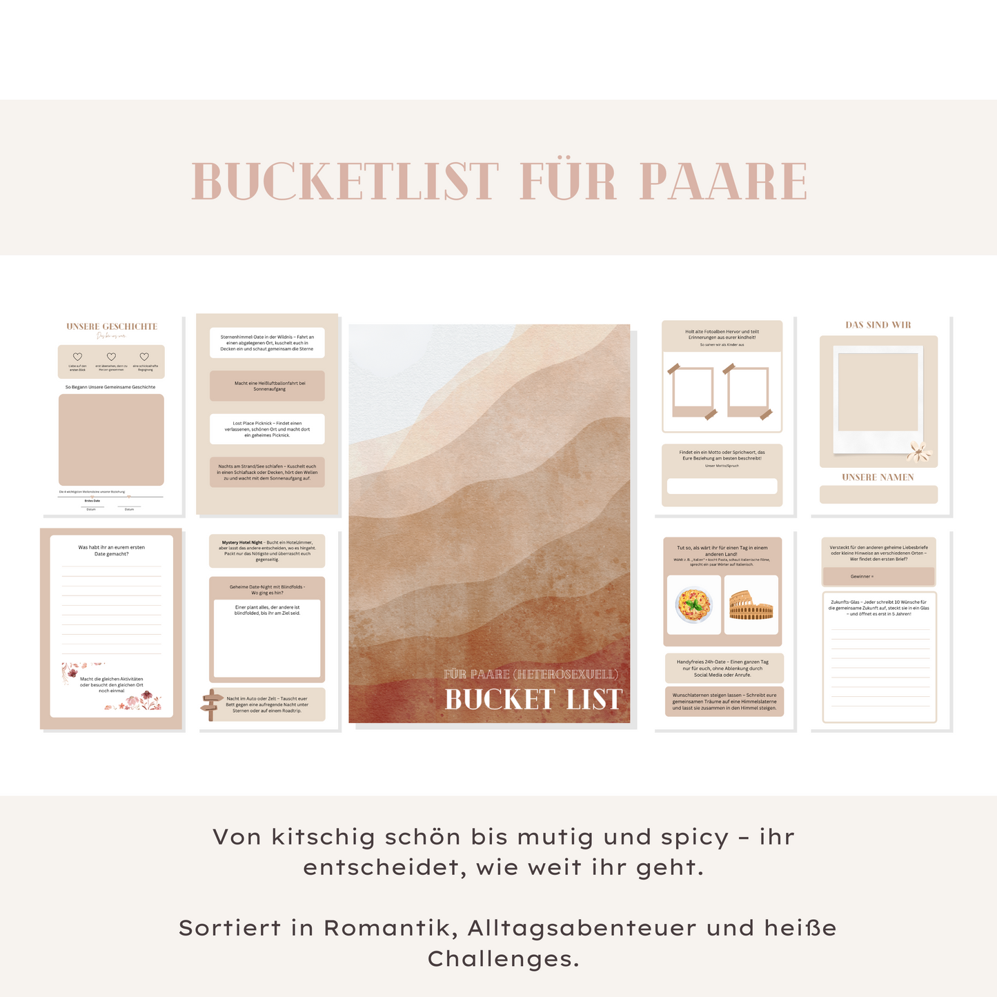 Bucketlist Bücher