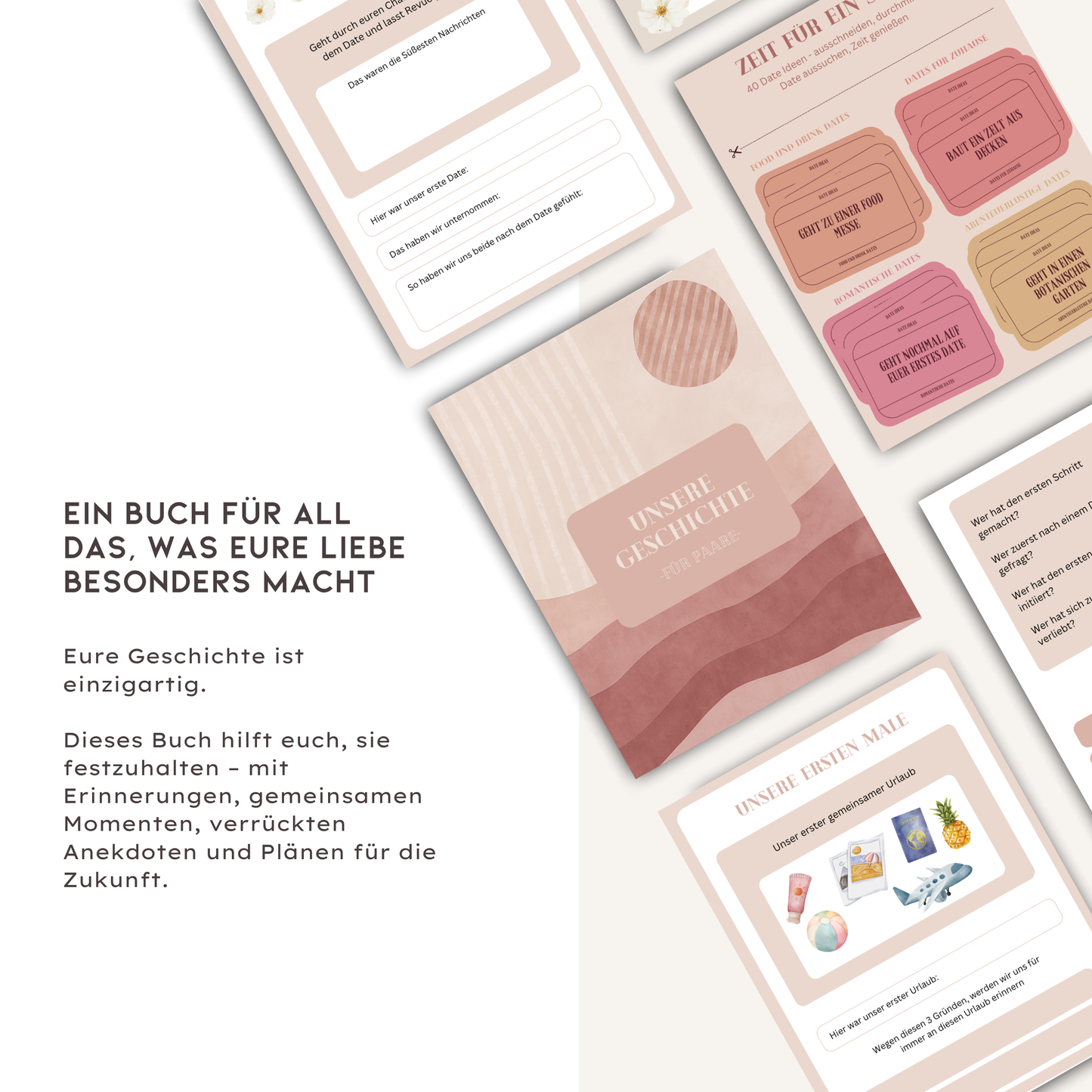 Unsere Geschichte - Ein Buch für Paare