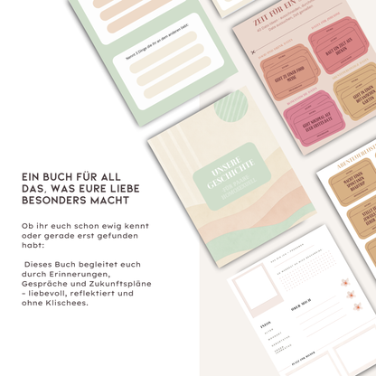 Unsere Geschichte - Ein Buch für Paare